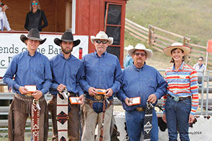 Bar U Ranch Rodeo winners